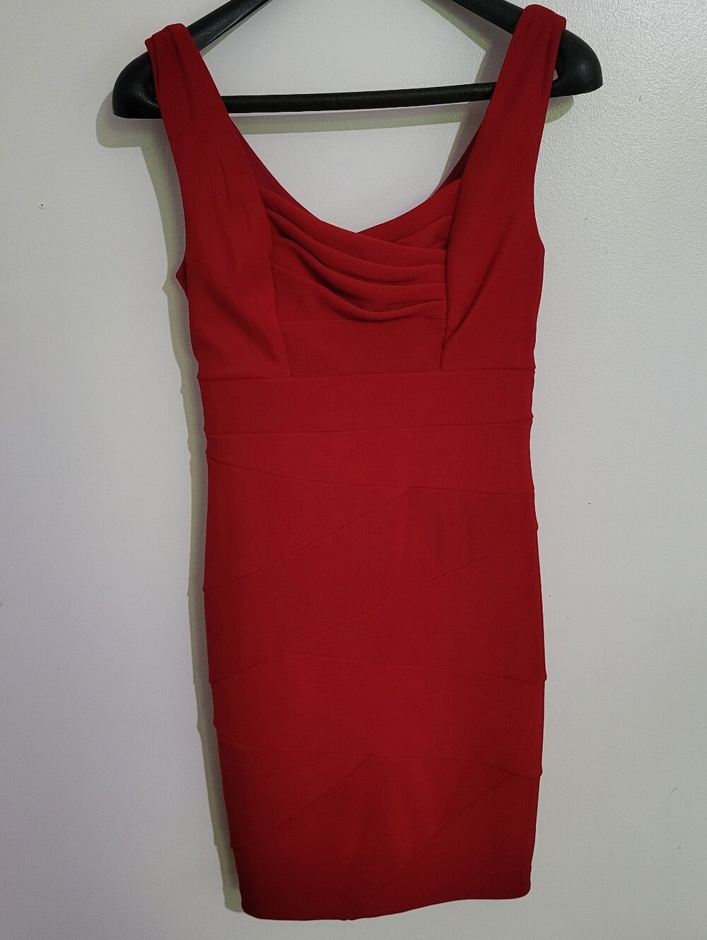 Ruby Rox Red Bodycon Mini Dress Size 11